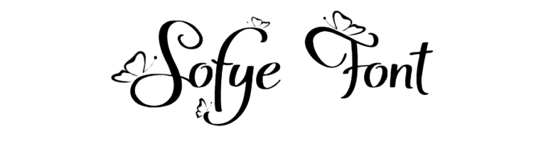 Sofye Font Download