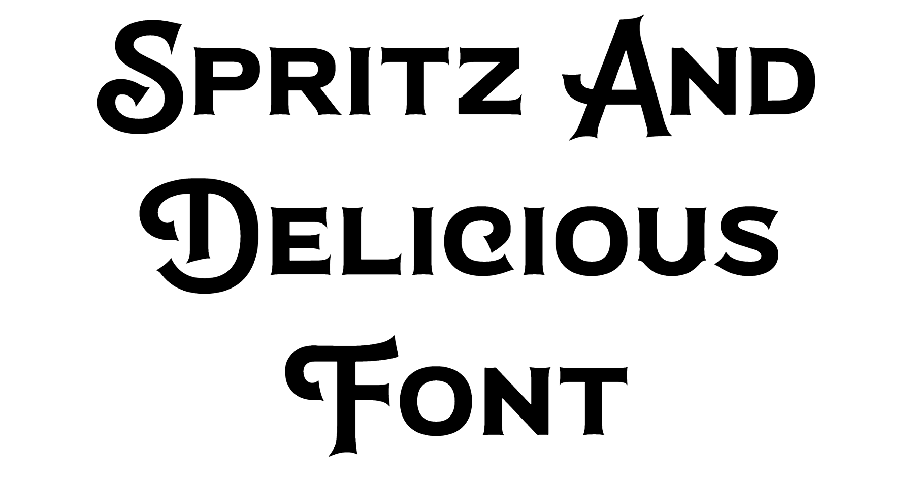 Spritz And Delicious Font Download