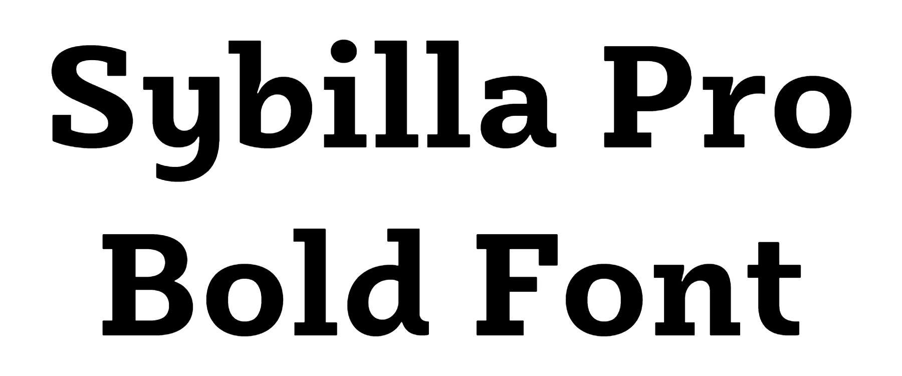 Sybilla Pro Bold Font Download
