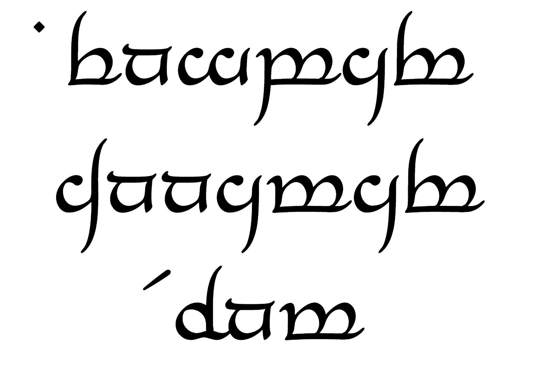Tengwar Annatar Font Download