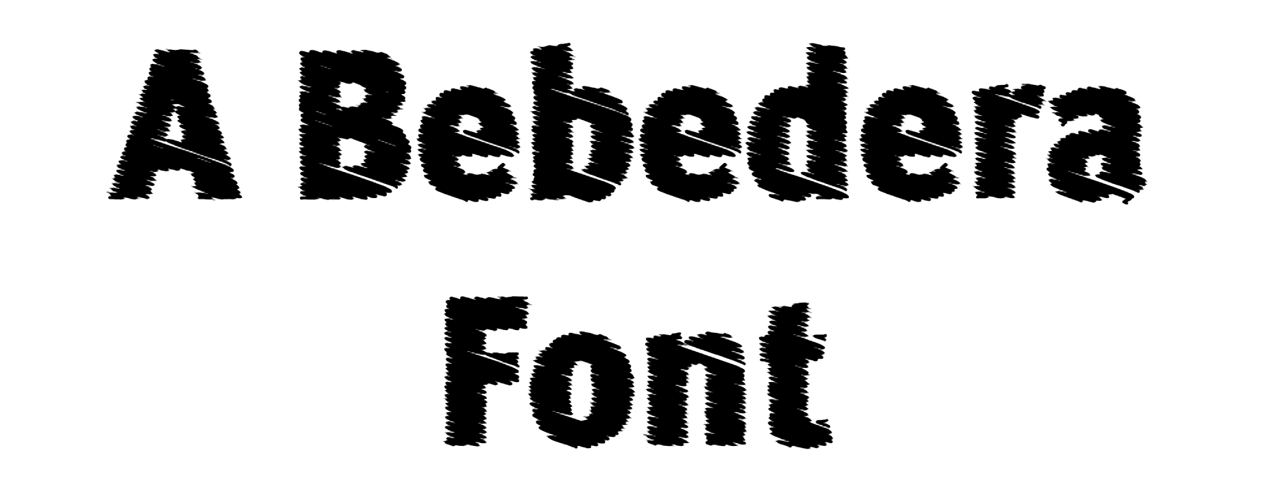 A Bebedera Font Download