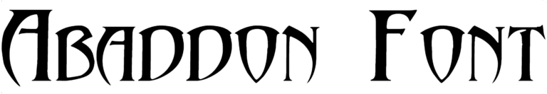 Abaddon Font Download