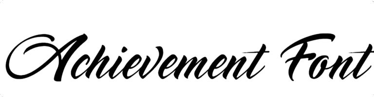 Achievement Font Download