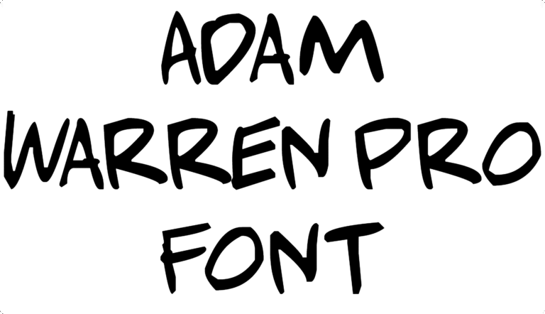 Adam Warren Pro Font Download