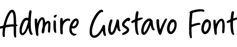 Admire Gustavo Font Download