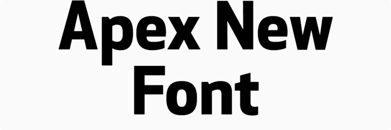 Apex New Font Download