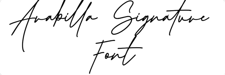 Arabilla Signature Font Download
