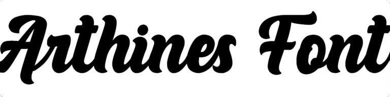 Arthines Font Download