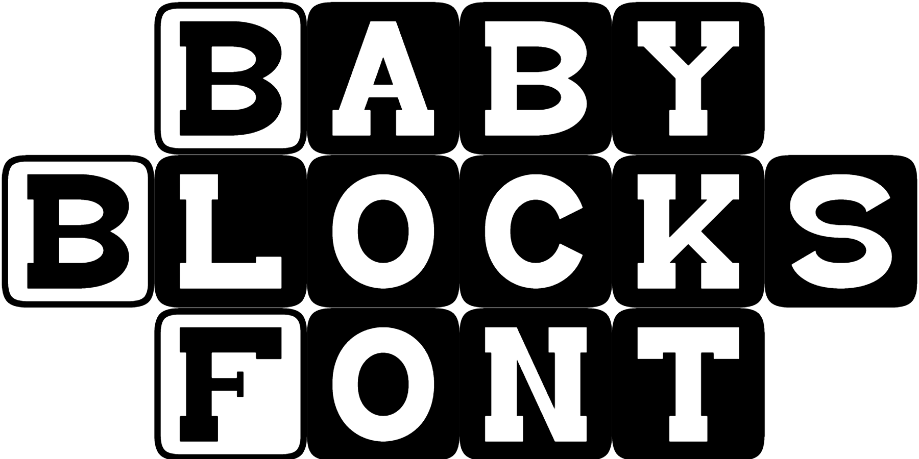 Baby Blocks Font Download