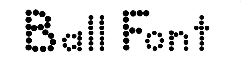 Ball Font Download