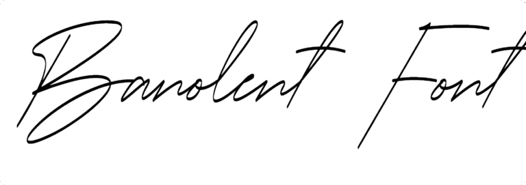 Banolent Font Download
