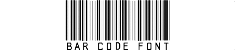 Bar code Font Download