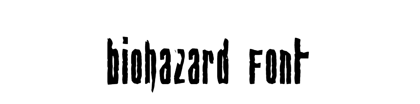 BioHazard Font Download