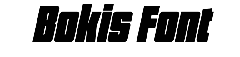 Bokis Font Download