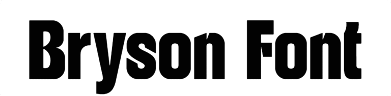 Bryson Font Download
