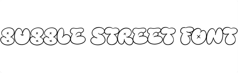 Bubble Street Font Download