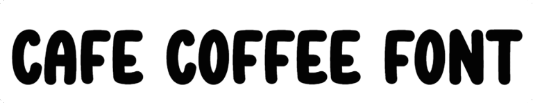 Cafe Coffee Font Download