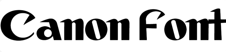 Canon Font Download