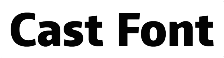 Cast Font Download