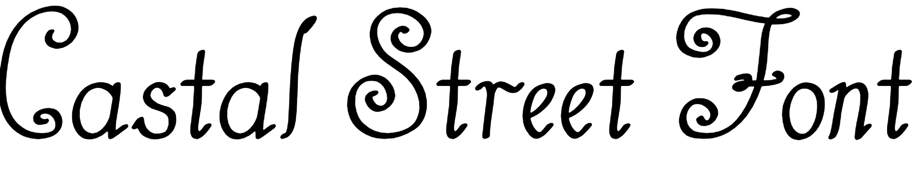 Castal Street Font Download