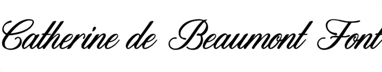 Catherine de Beaumont Font Download