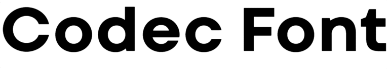 Codec Font Download