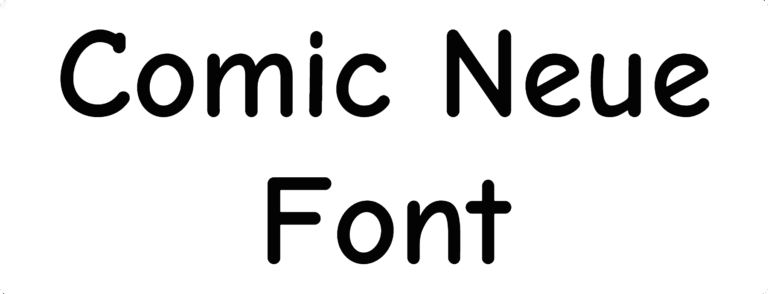 Comic Neue Font Download