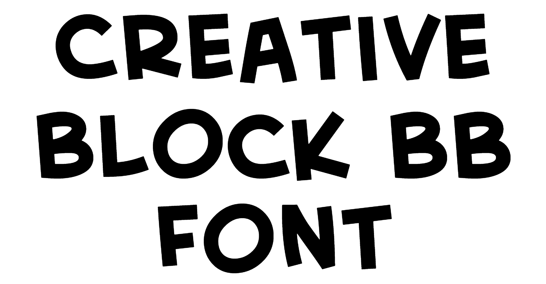 Creative Block BB Font Download