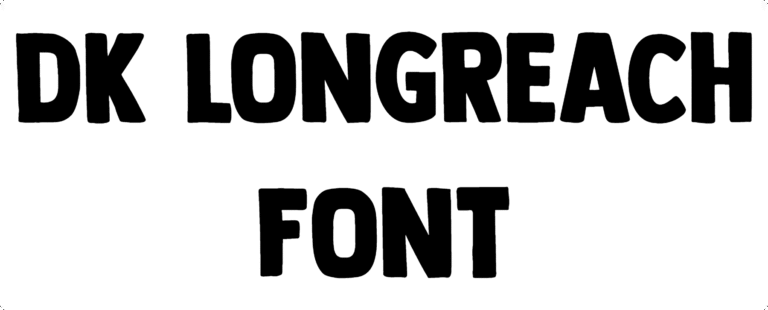 DK LongReach Font Download