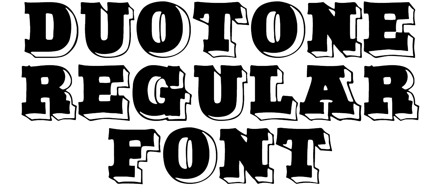 DUOTONE REGULAR FONT Download