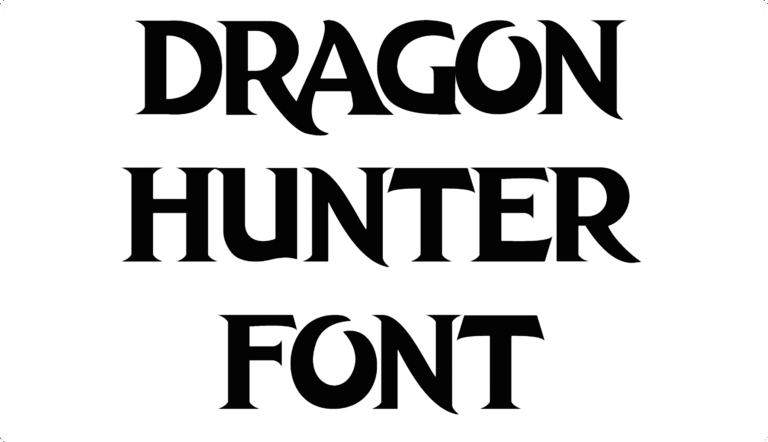 Dragon Hunter Font Download