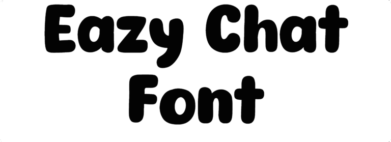 Eazy Chat Font free Download