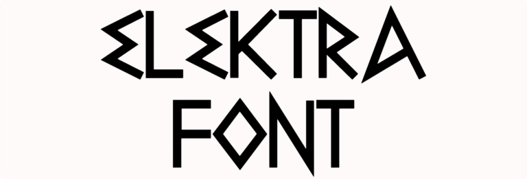 Elektra Font Download