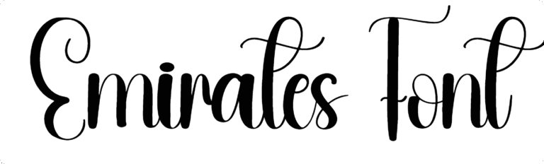 Emirates Font Download