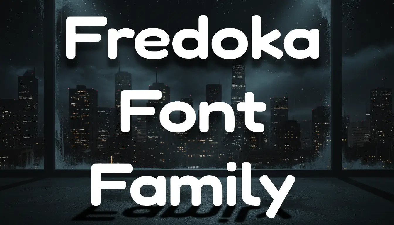 Fredoka Font Family