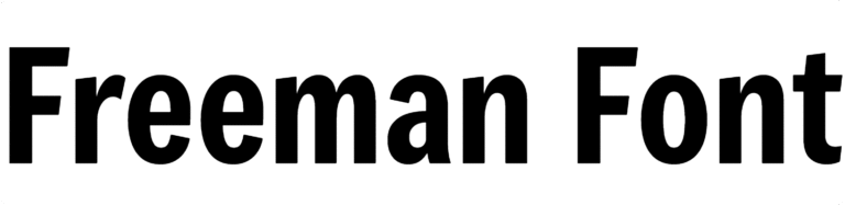 Freeman Font Download