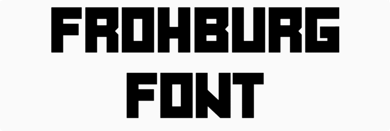 Frohburg Font Download