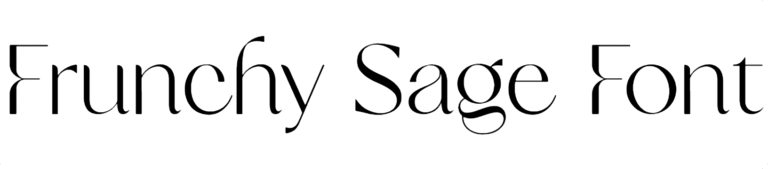 Frunchy Sage Font Download