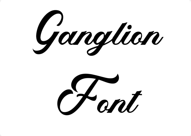 Ganglion Font Download