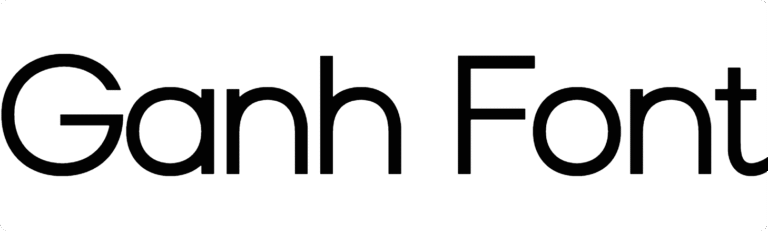 Ganh Font Download