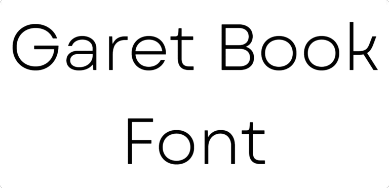 Garet Book Font Download