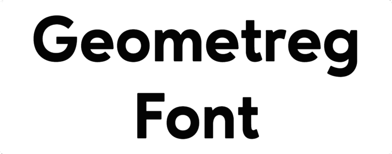 Geometreg Font Download