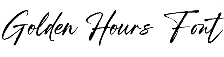 Golden Hours Font Download