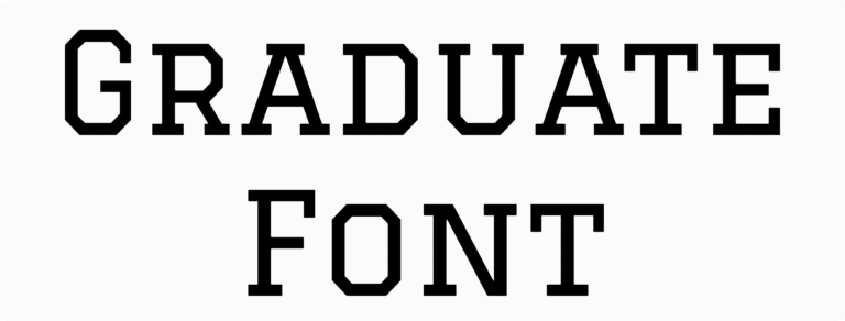 Graduate Font Download