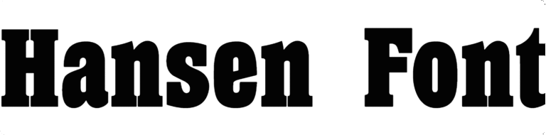 Hansen Font Download