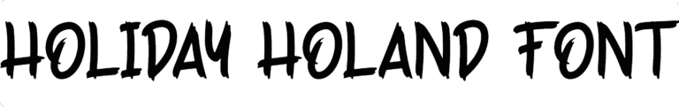 Holiday Holand Font Download