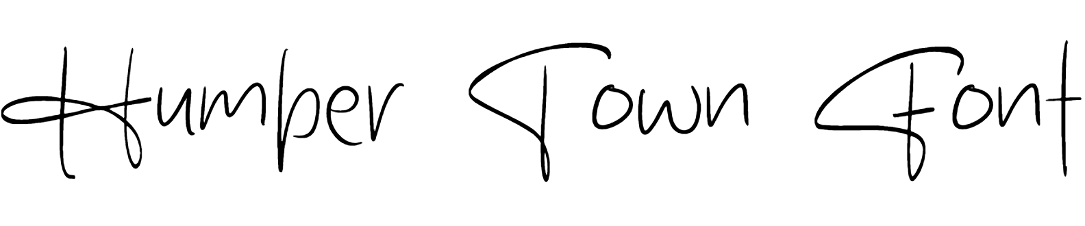 Humber Town Font Download