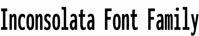 Inconsolata Font Dowwnload