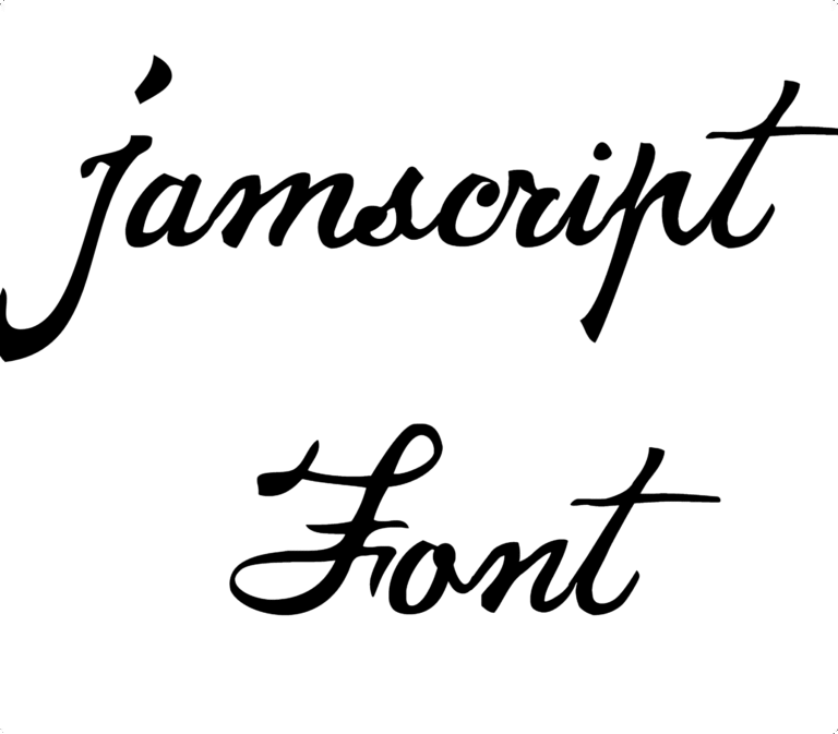 Jamscript Font Download