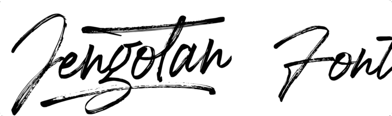 Jengotan Font Download